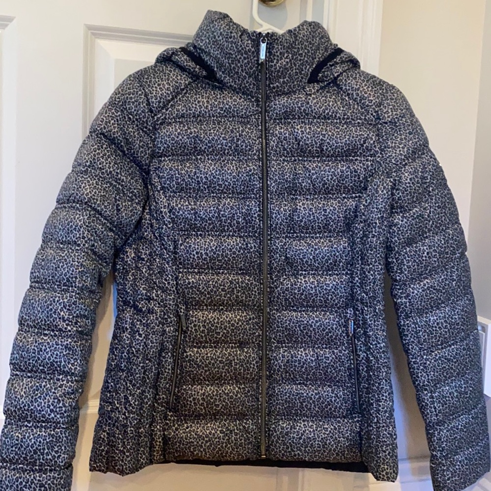 Michael Kors Leopard winter coat